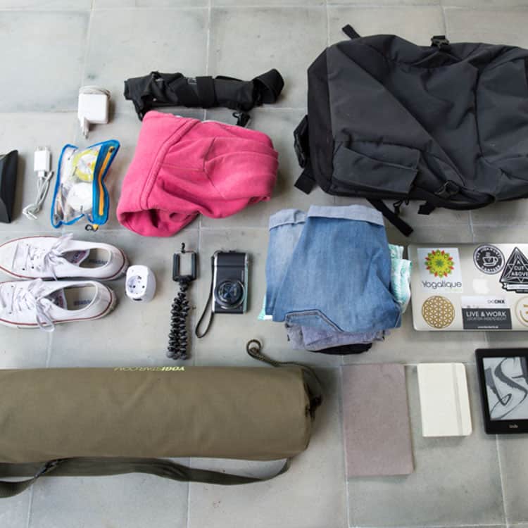 Packliste fuers Backpacken