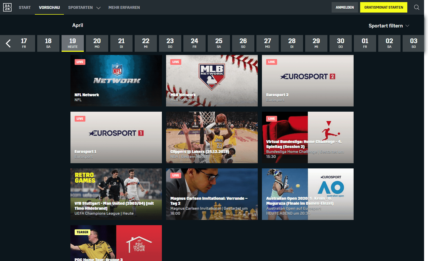 Dazn Im Ausland Sehen So Funktioniert S Auch In 2021