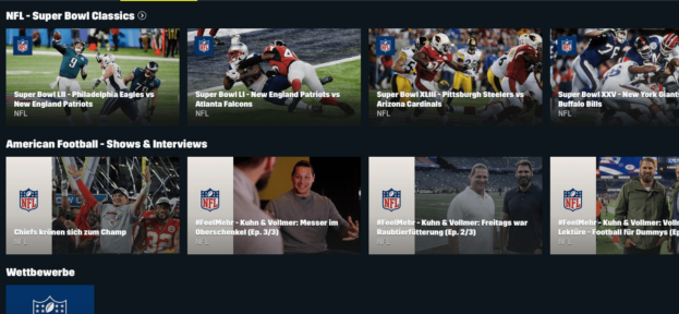 VPN USA DAZN Sport Streaming American Football
