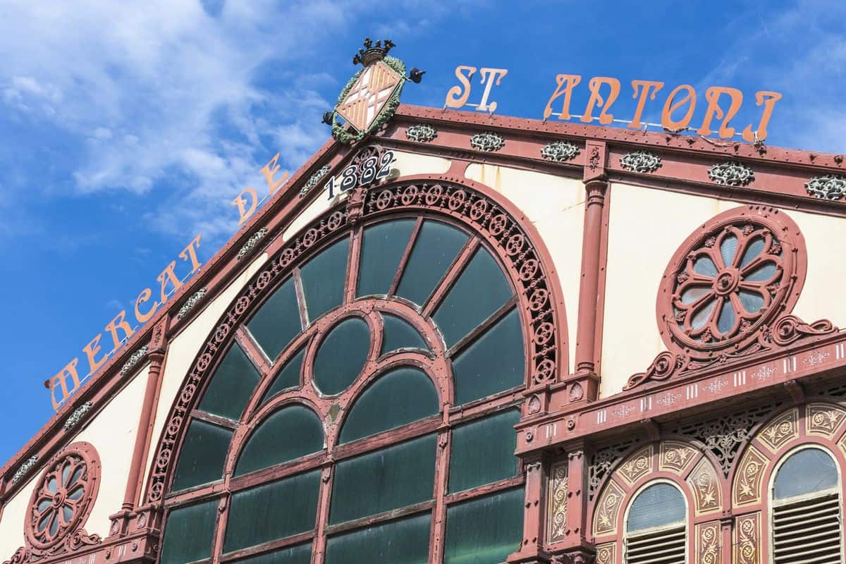 Mercat de Sant Antoni im Stadtviertel St. Antoni