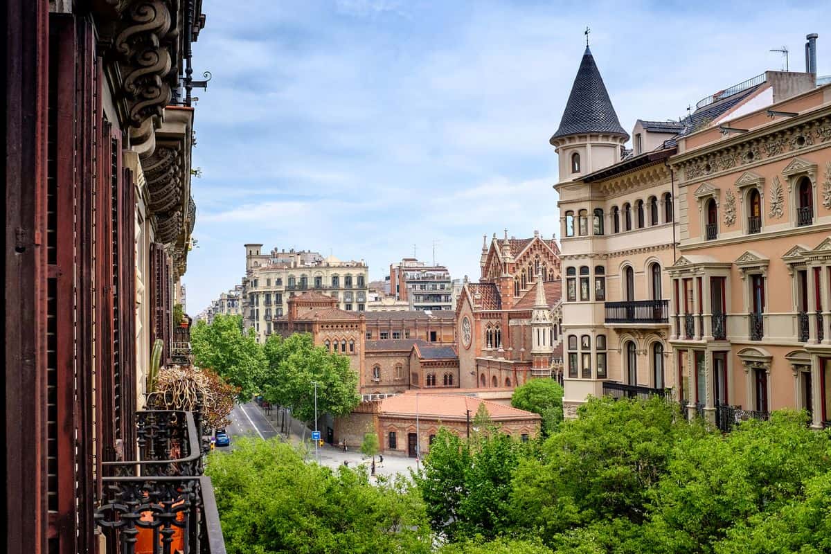 Wohngebiet im Stadtviertel Eixample
