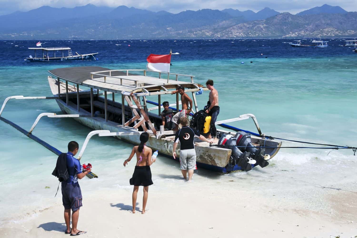 Lombok Reise-Tipps – Gilis Taucherboot
