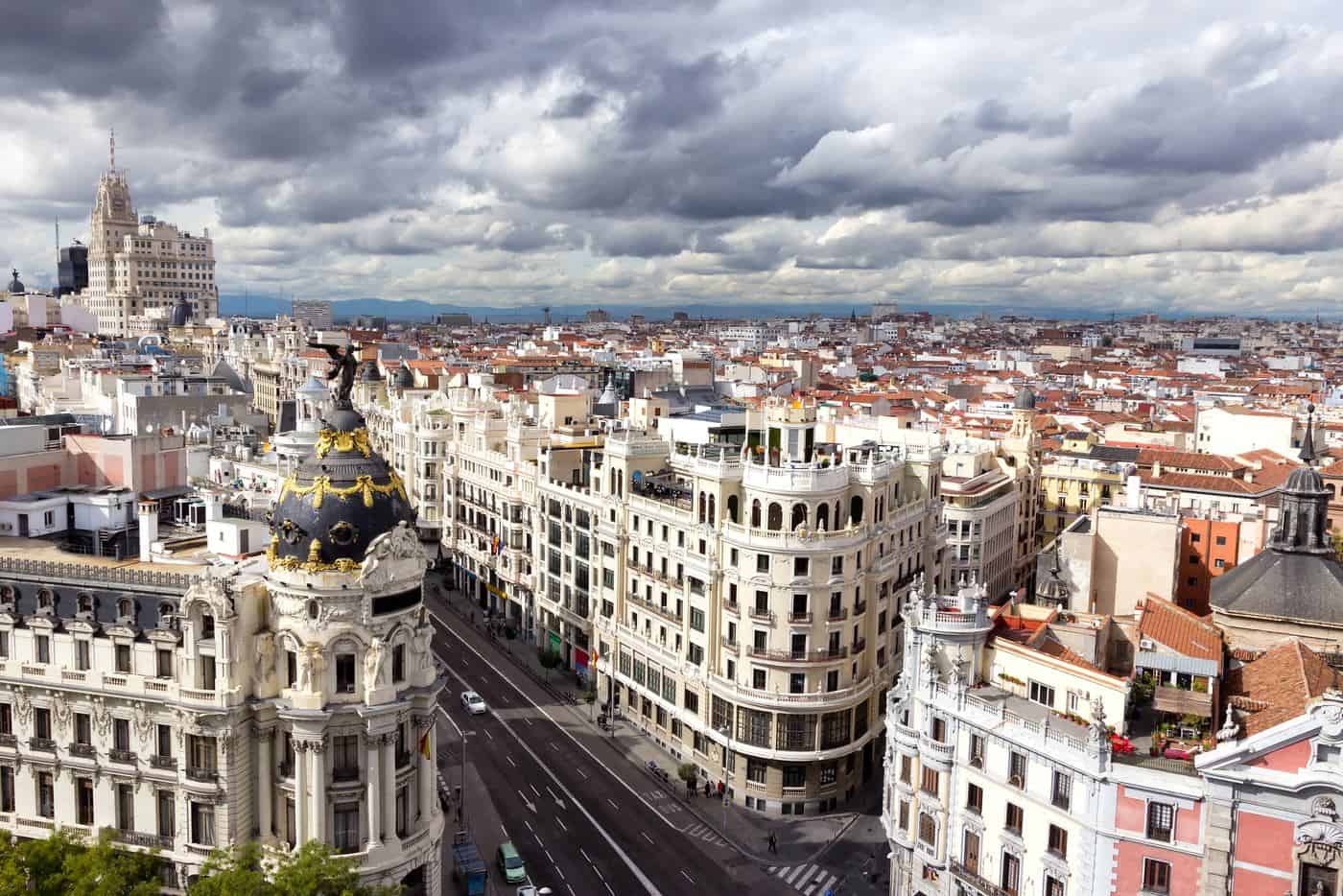 Madrid-Reise – Blick auf die Stadt