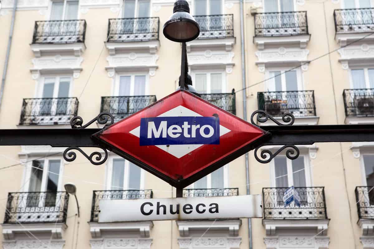 Madrid-Reise – Metro-Station Chueca