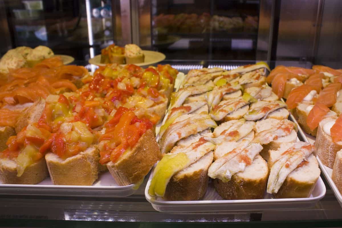 Madrid-Reise – Auswahl an spanischen Tapas