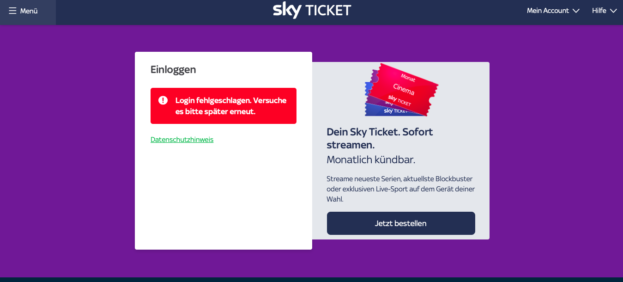 Sky Go im Ausland sehen