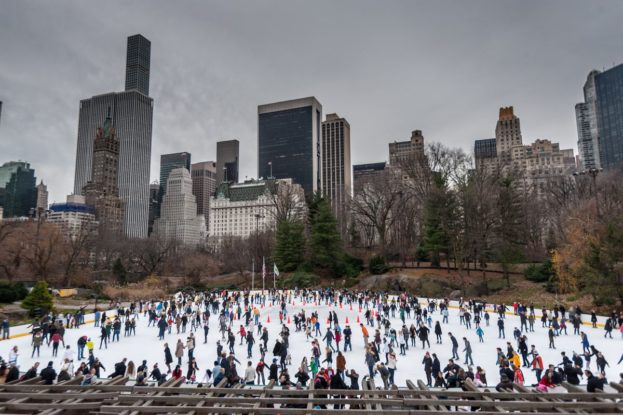 New York City - Eislaufbahn im Central Park