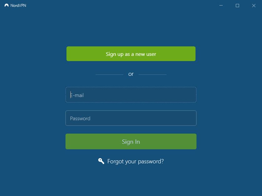 Login NordVPN