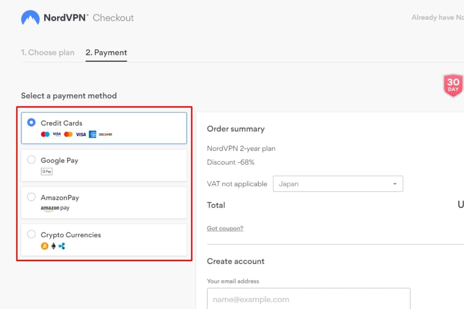 Japan VPN NordVPN Bezahlung