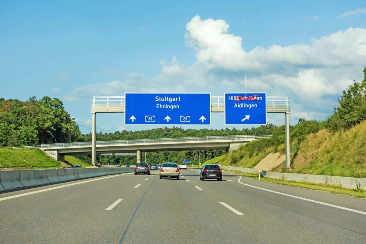 Ferien in Deutschland Autobahn