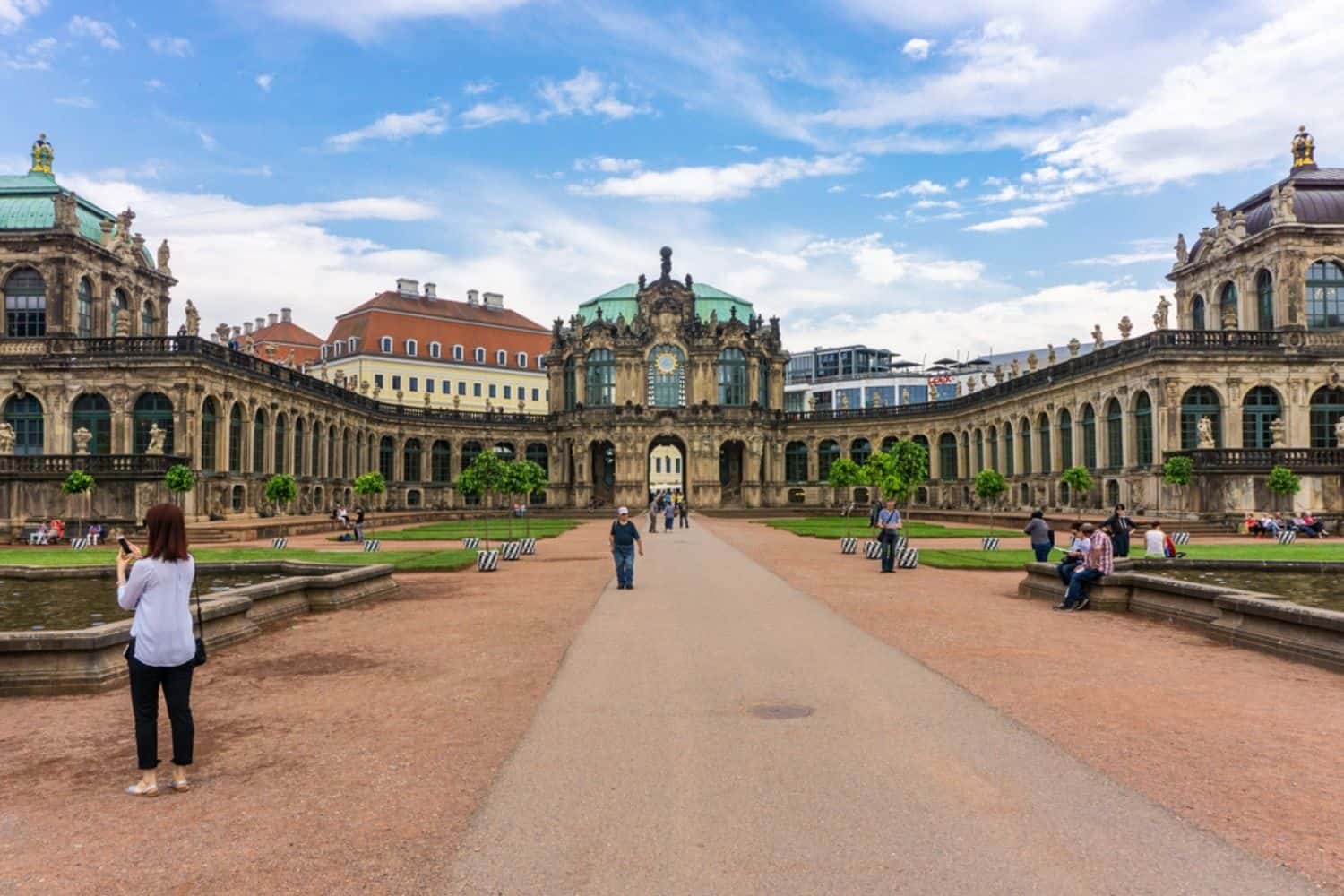 Ferien in Deutschland Dresdner Zwinger