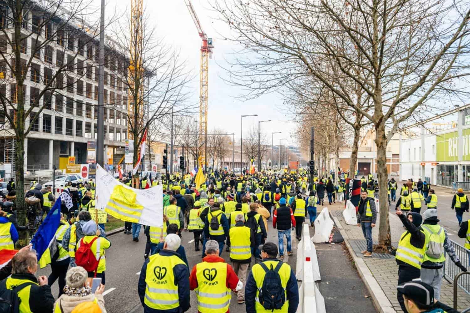 Frankreich Gelbwesten-Streik