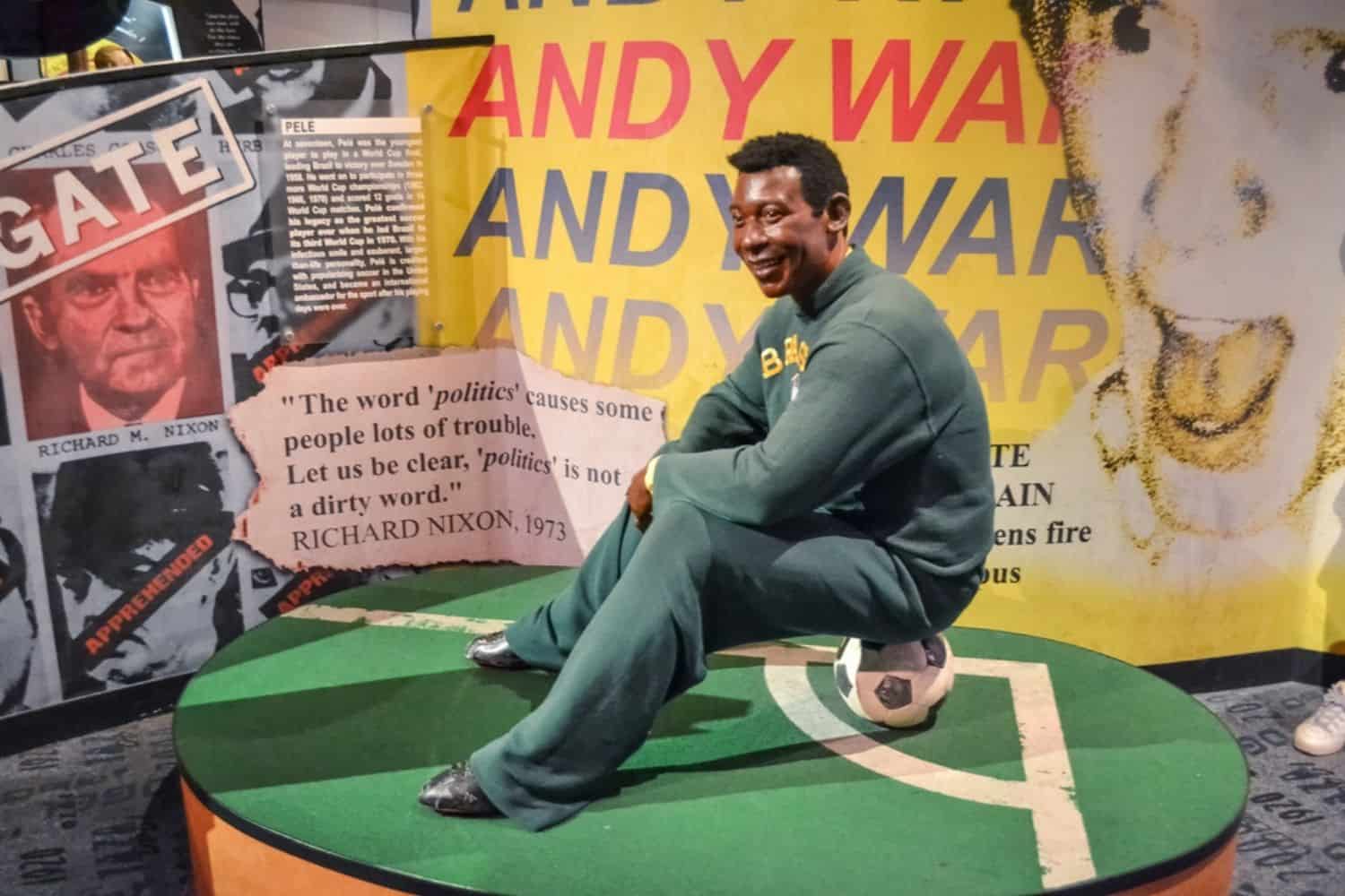 New York City Madame Tussauds Pele