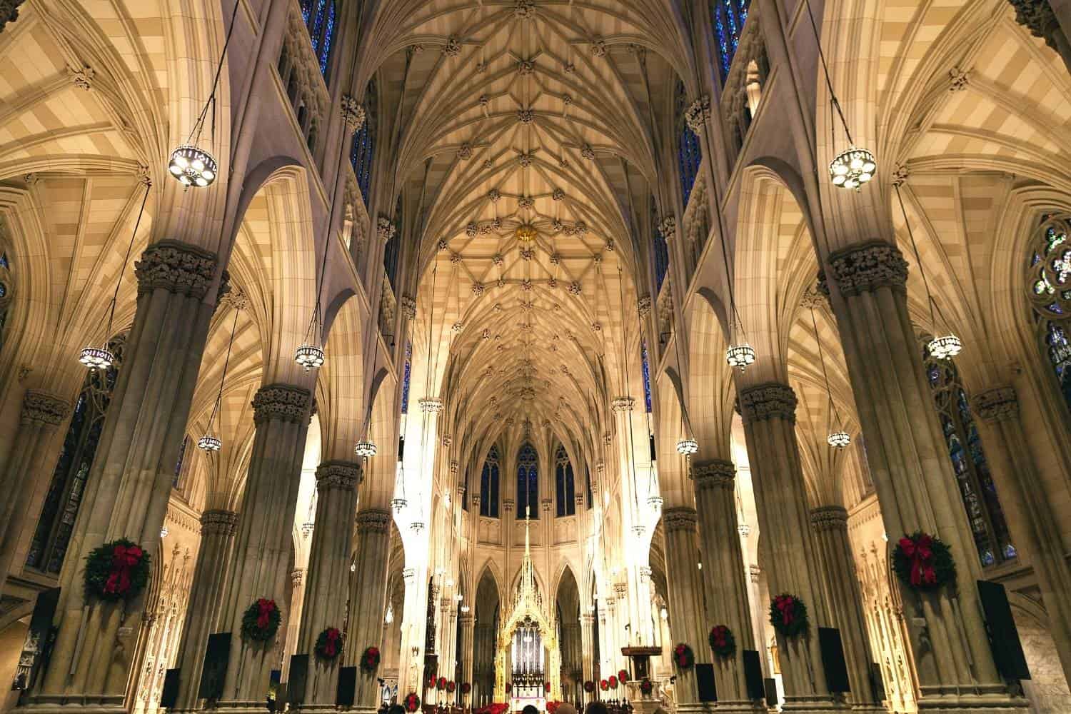 New York City St.Patrick's Cathedral Katakomben