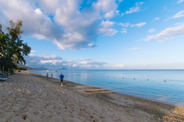 Ostsee Sonnenuntergang be Leba