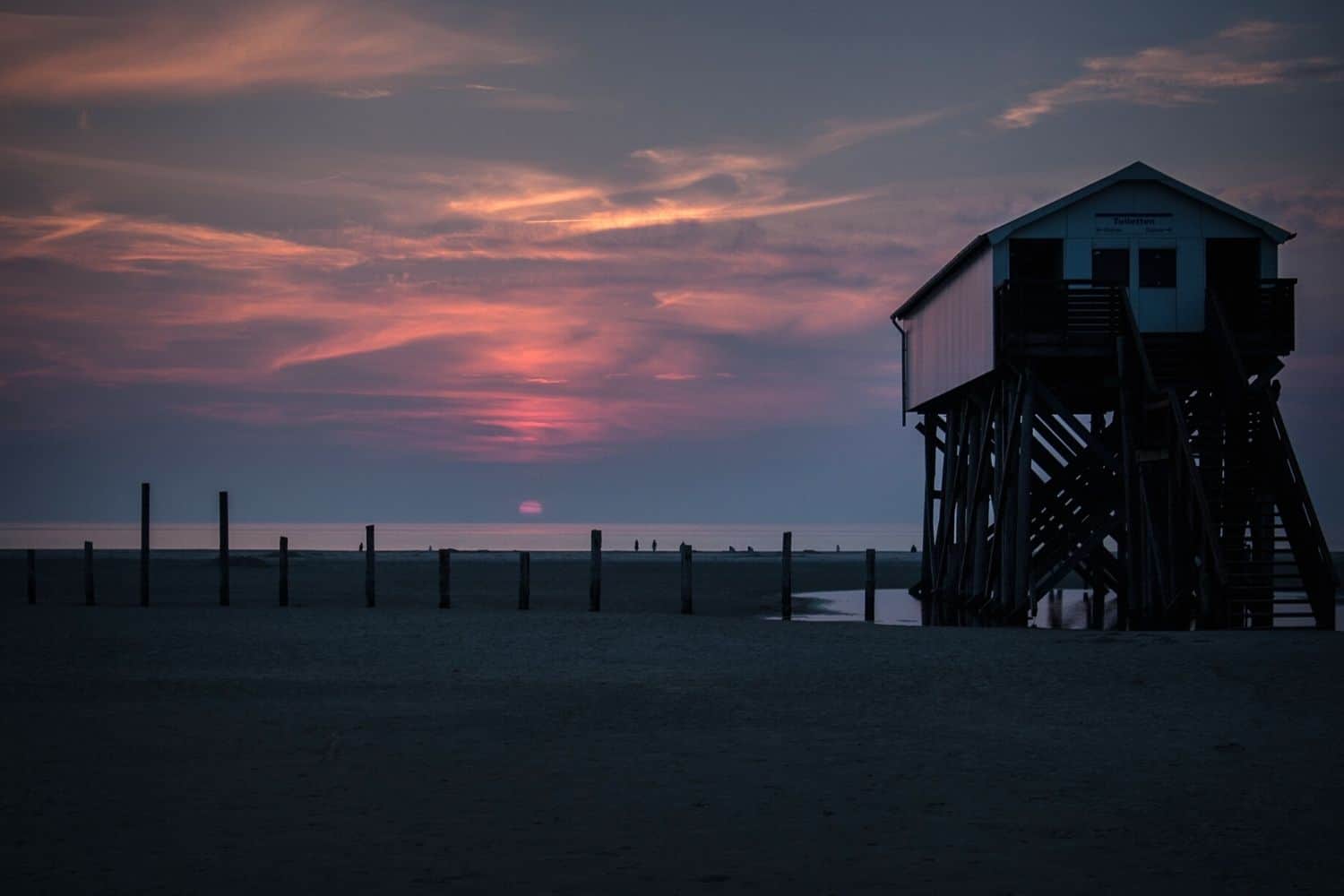 Sankt Peter Ording Pfahlbauten