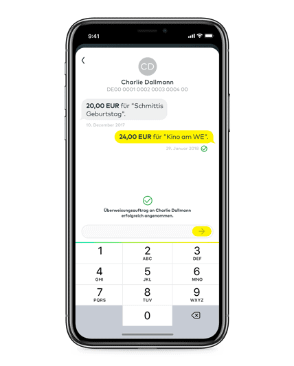 Comdirect Mobiles App Ueberweisen