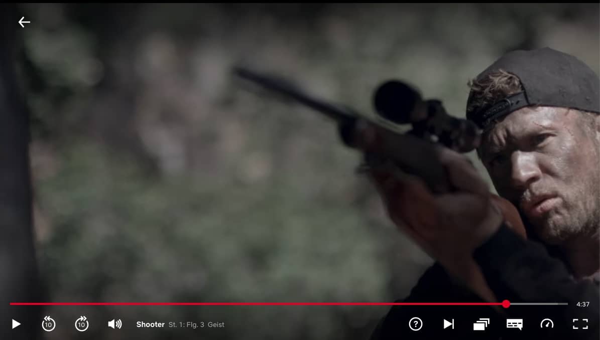 Shooter Serie Netflix mit ExpressVPN Bob Lee Swagger