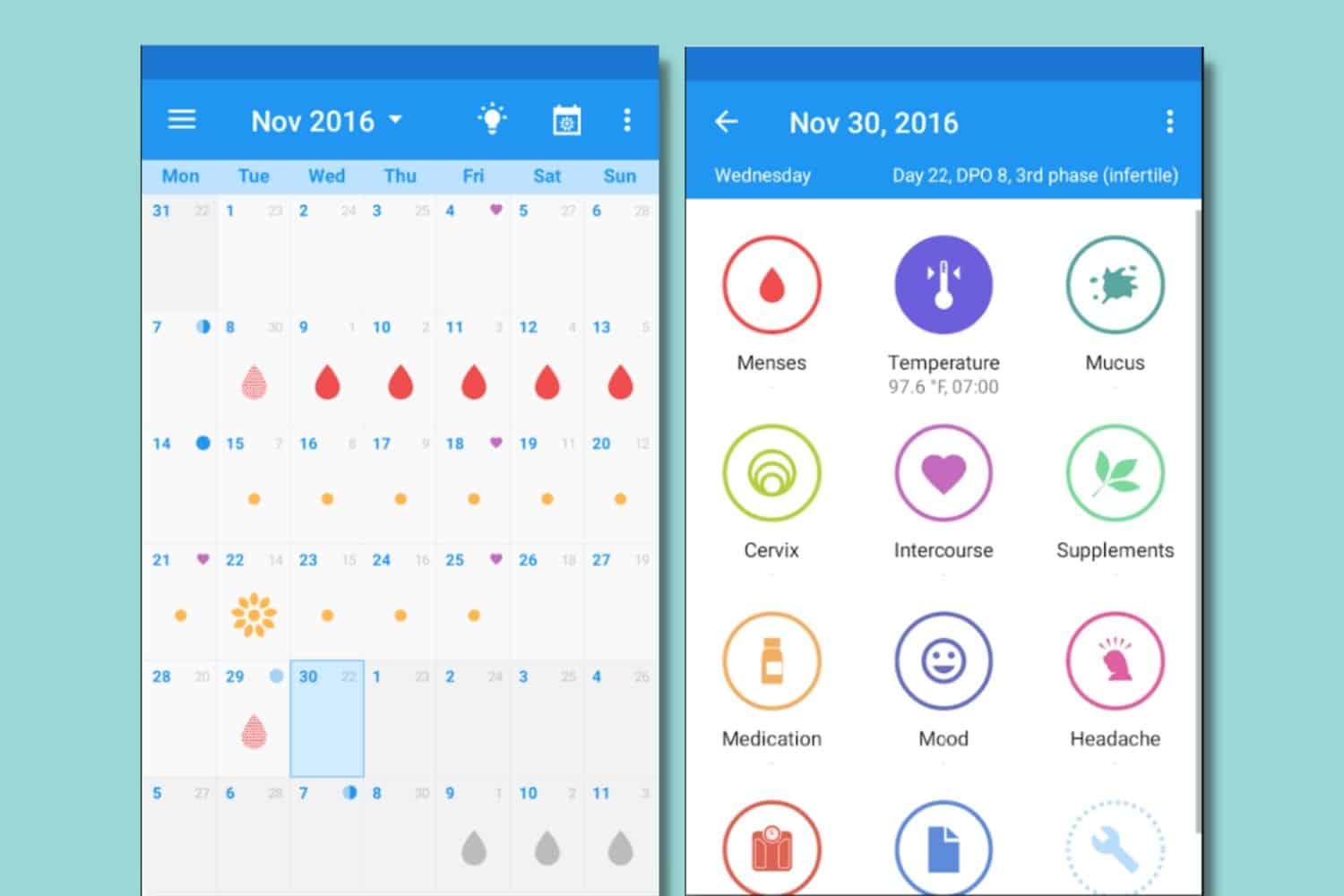 Ob die App OvuView für Individualistinnen...