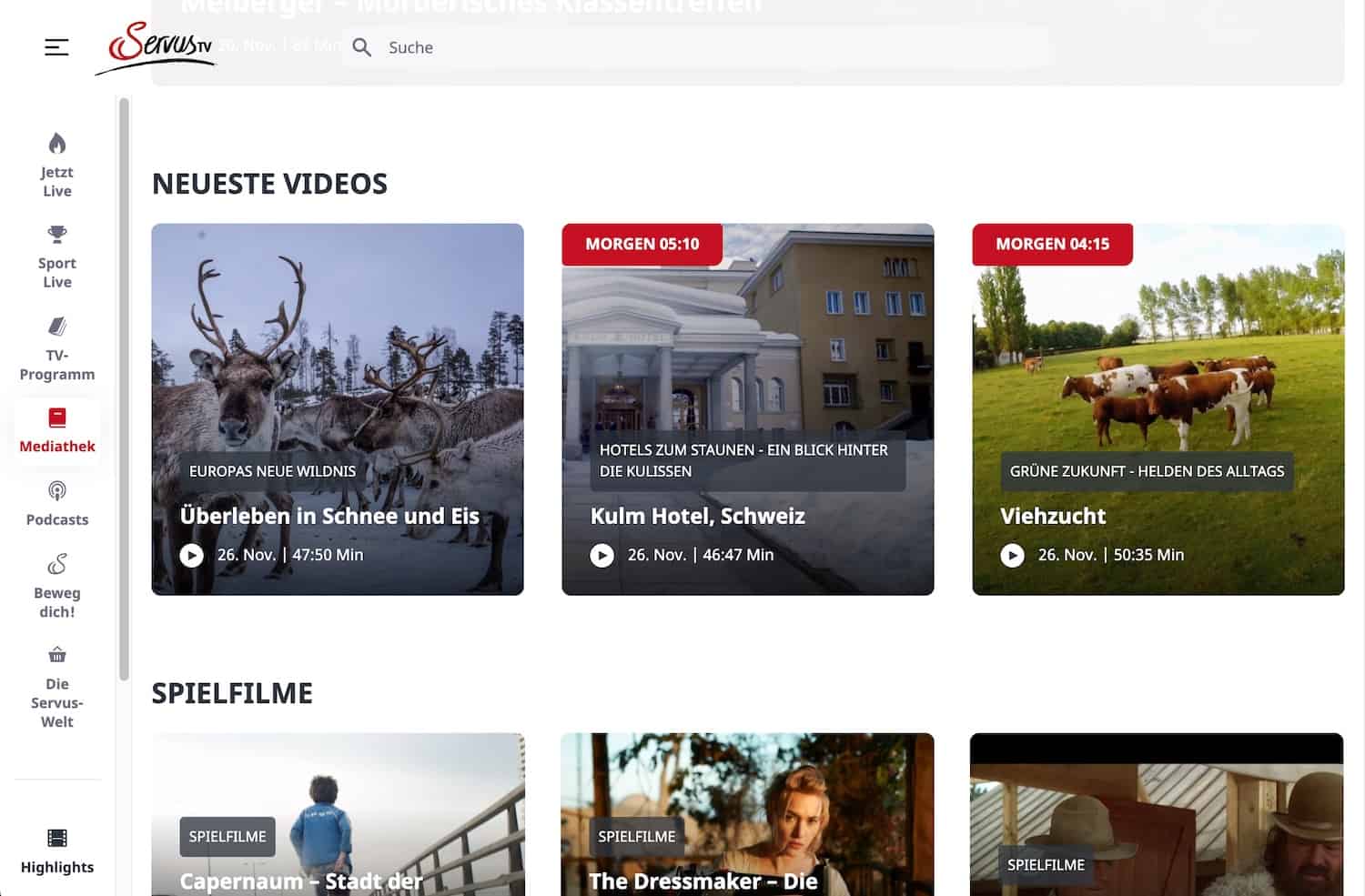 ServusTV Österreich Livestream in Deutschland empfangen 2025?
