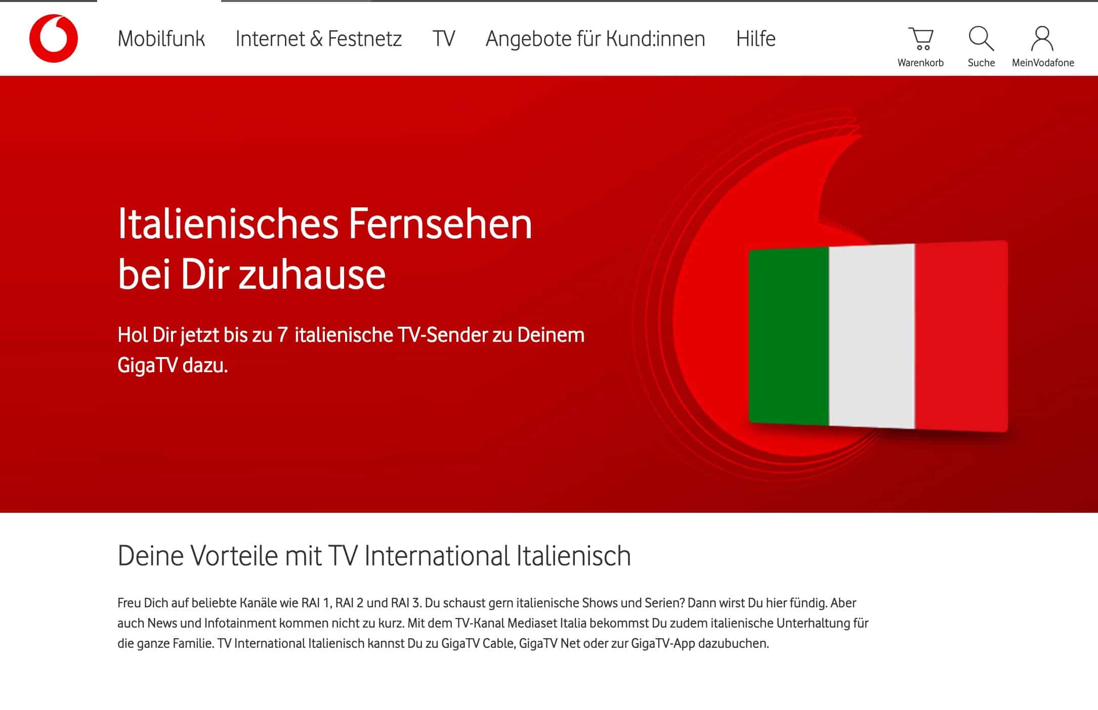 Italienisches Fernsehen in Deutschland 2023 So funktioniert es