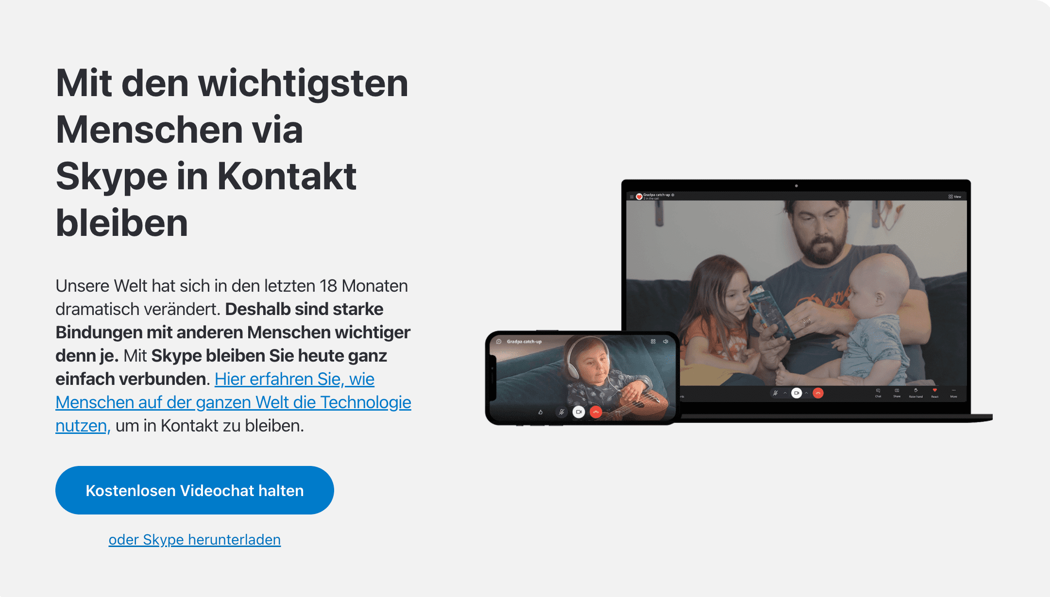 Skype VideoChat Herunterladen