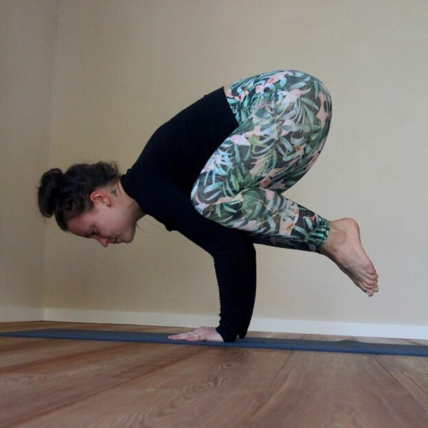 Yoga Leggings Jungle von Flying Lovebirds im Bakasana