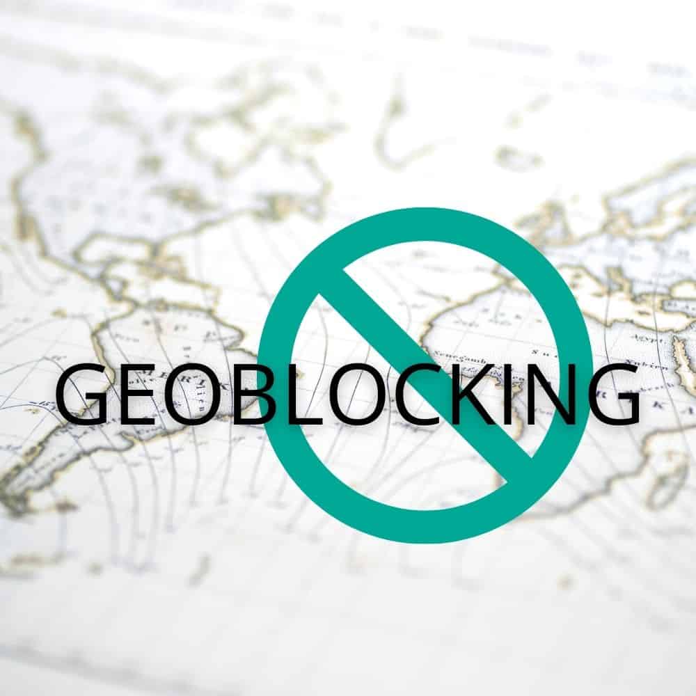 Geoblocking Weltkarte