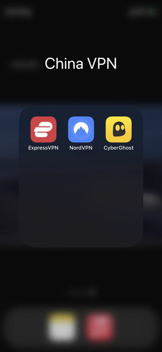 China VPN auf dem Handy