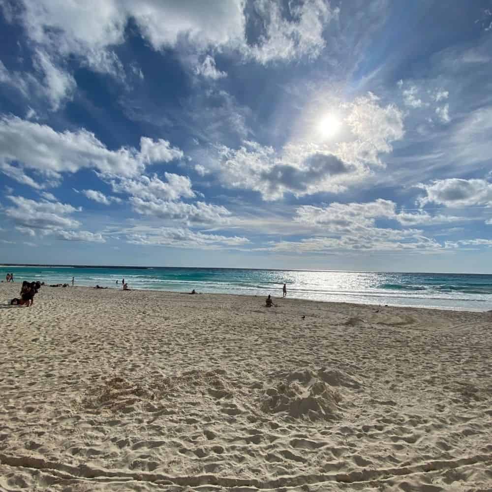 Playa del Carmen Strand und Meer