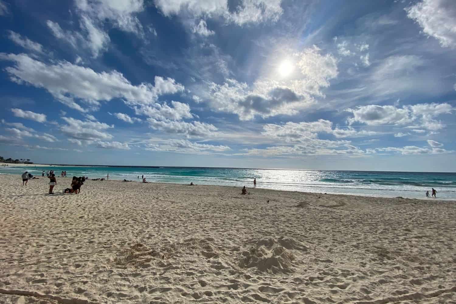Playa del Carmen Strand und Meer