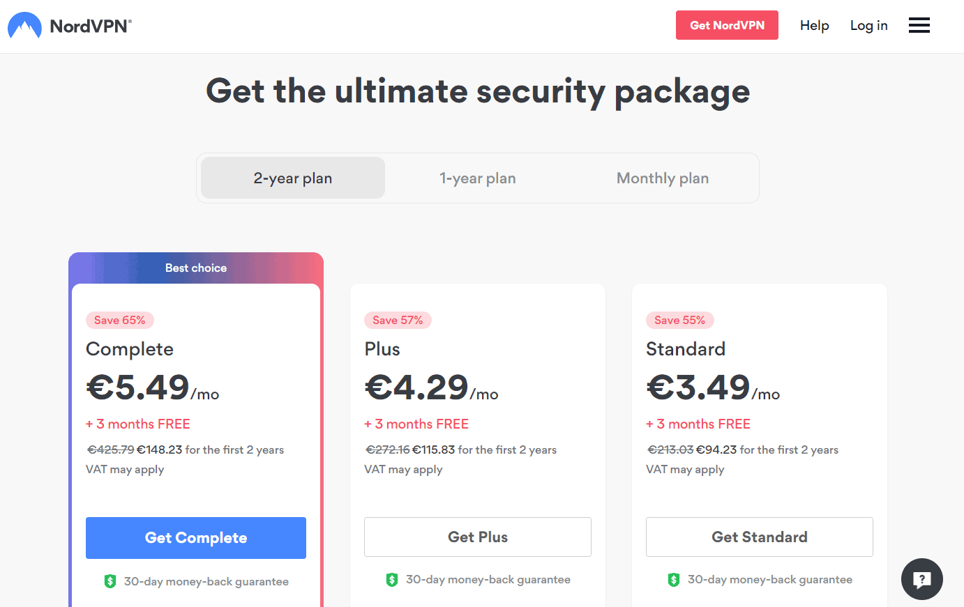 NordVPN Preis Liste 2022