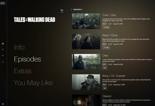 Tales of The Walking Dead Streaming AMC Plus Episodes