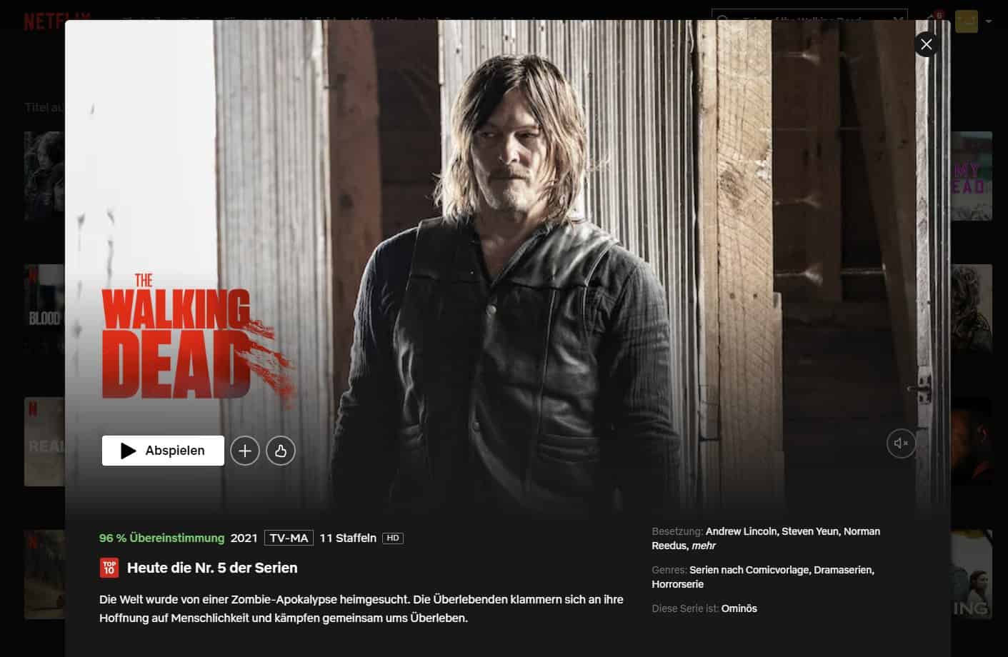 Tales of The Walking Dead auf Netflix Deutschland Stream 2024