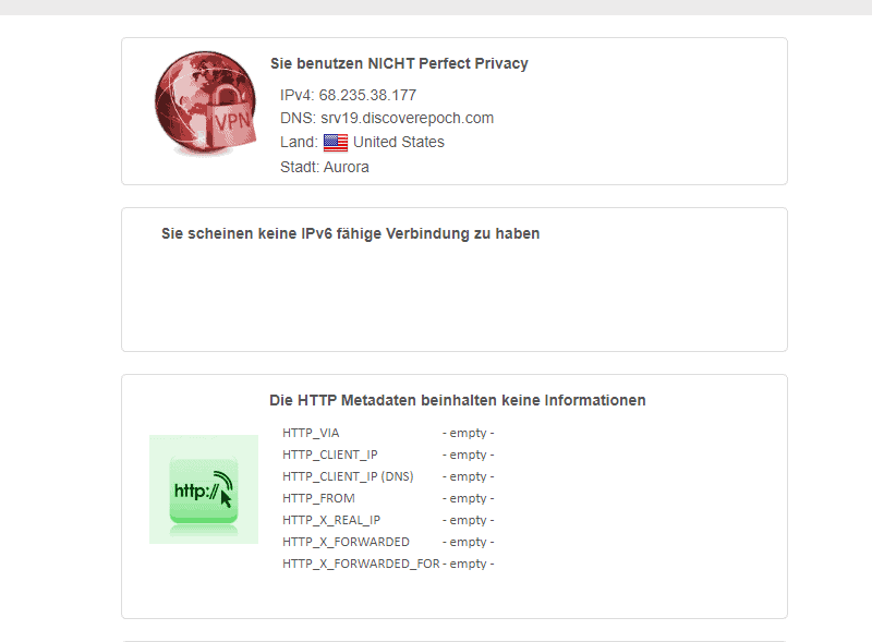 IP Leck VPN