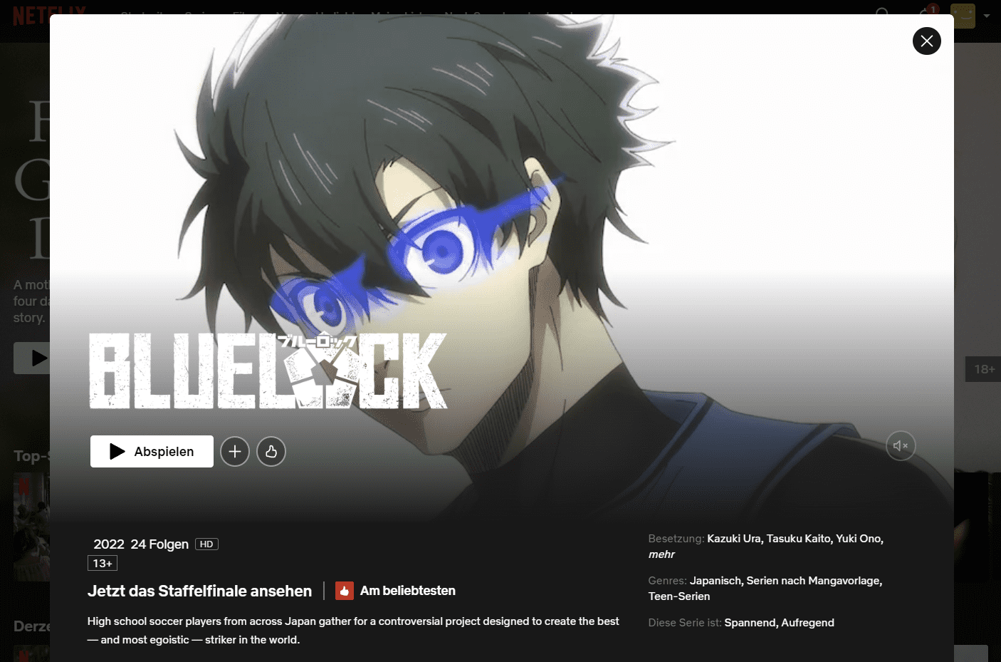 Blue Lock Episode 23 Release Date And Time