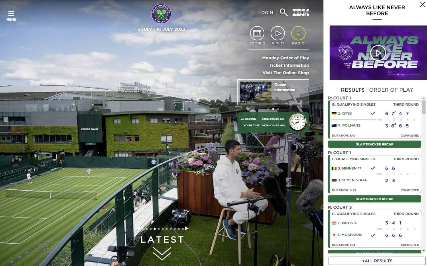 wimbledon livestream free