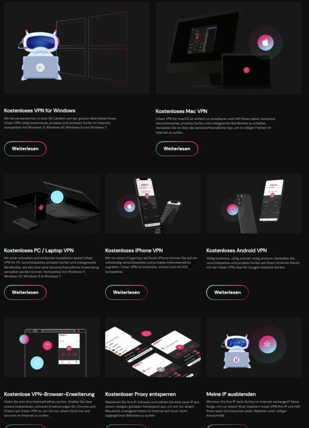 Urban VPN Products