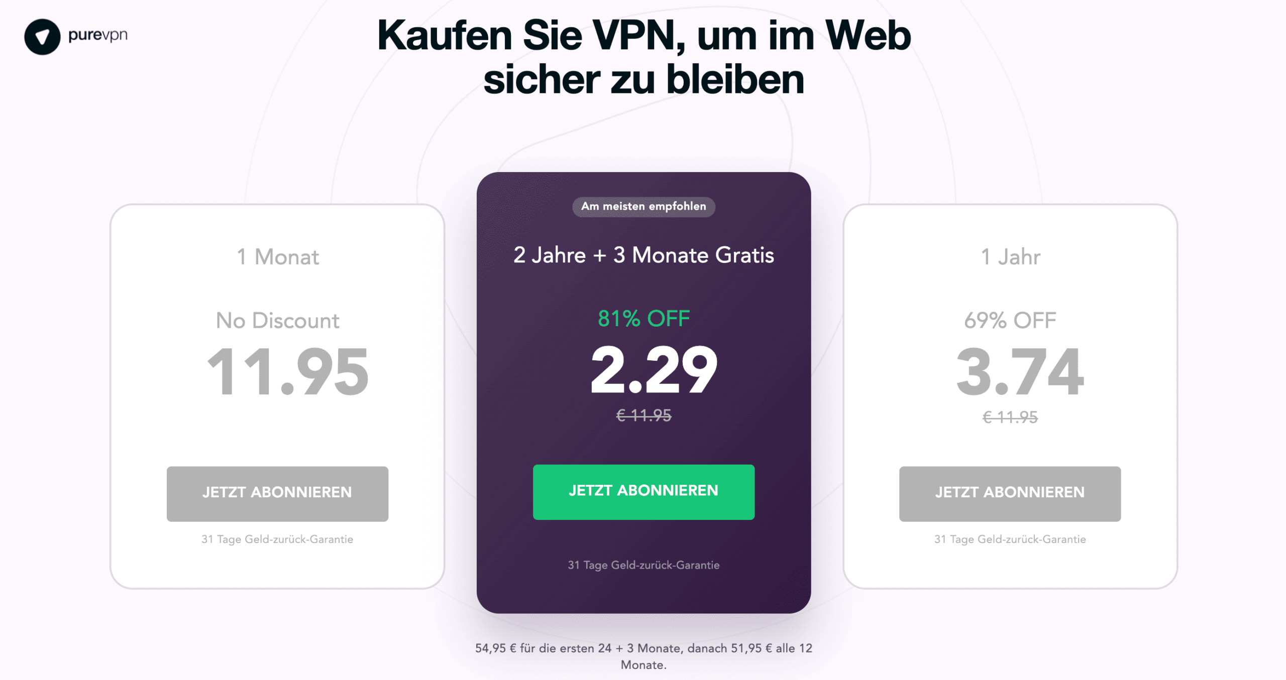 Preise 2023 PureVPN