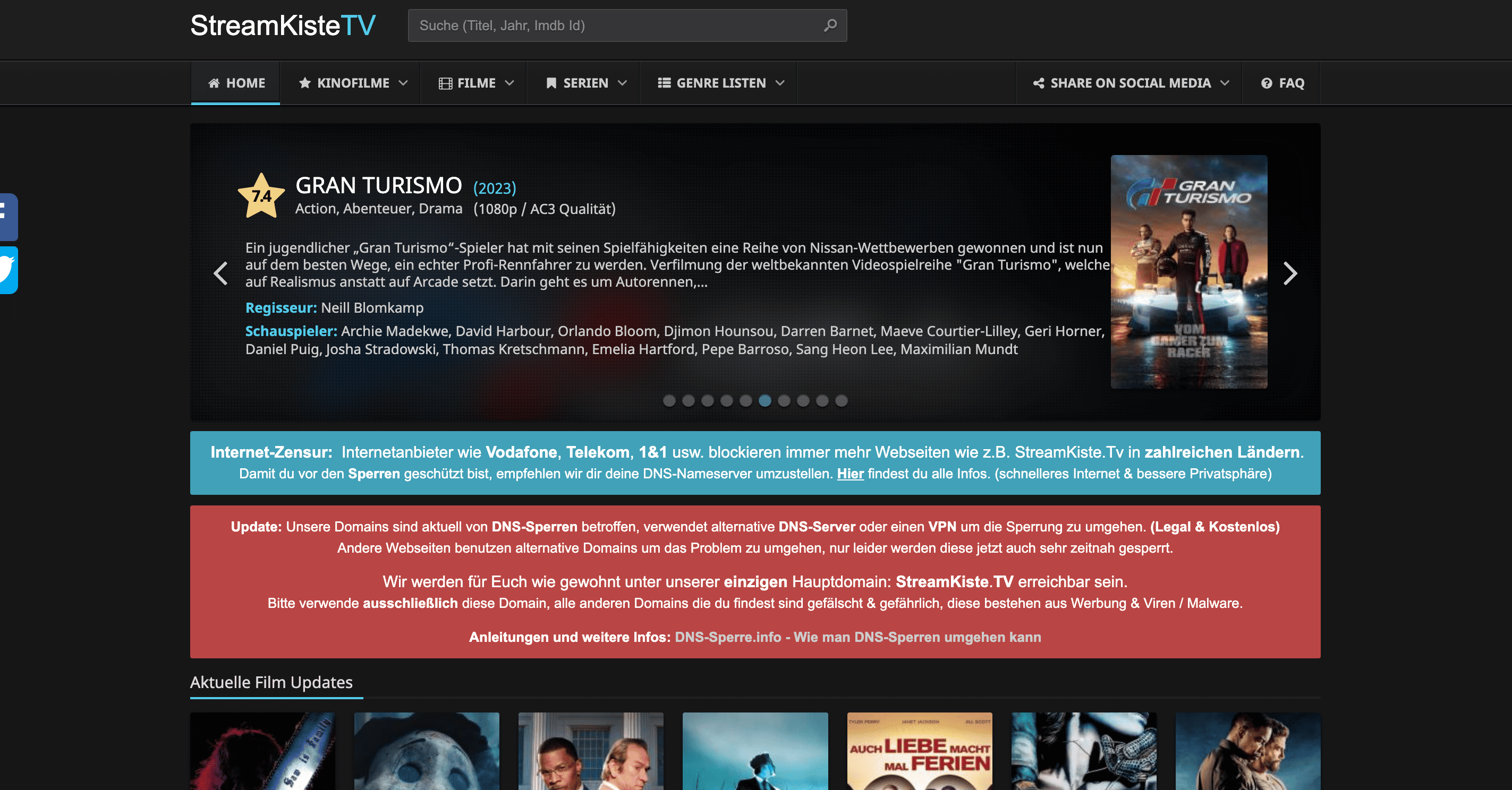 Die besten Kinox.to Alternativen 2024 Streame Filme & Serien