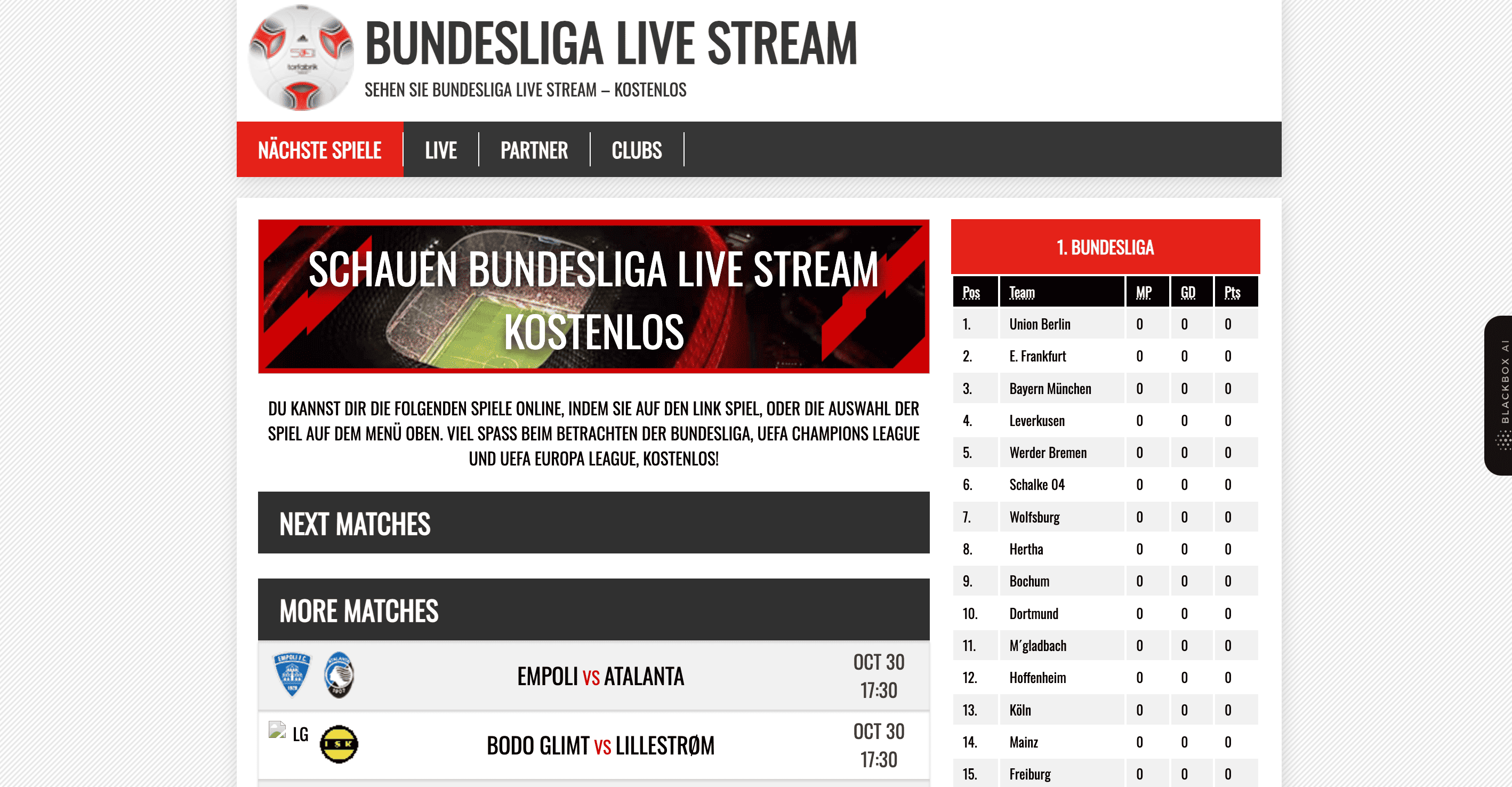 Die besten bundesliga-streams Alternativen 2023 Top-Liste