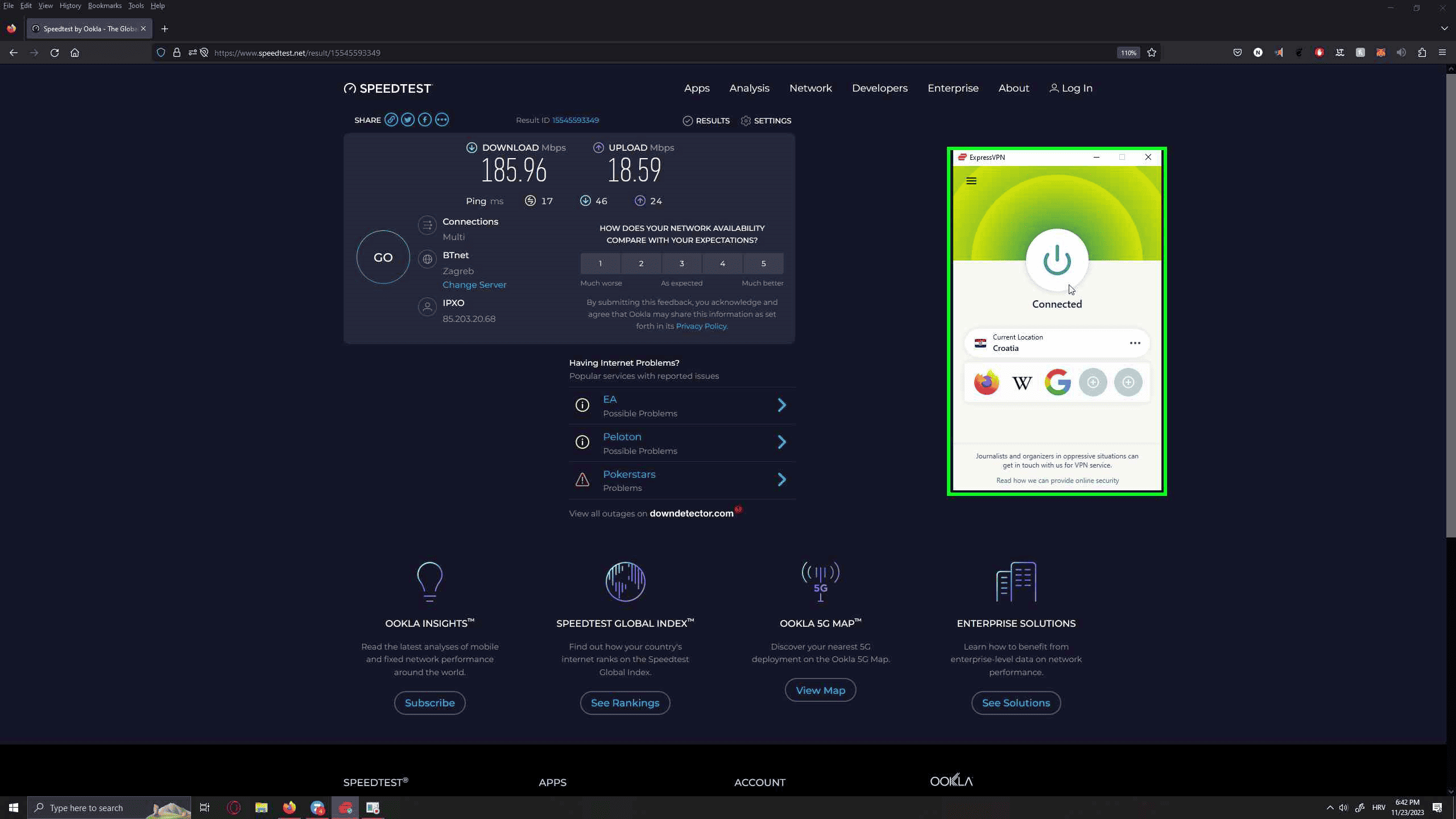 Internet Speed Test Step 7